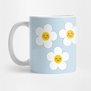 Cute Kawaii Daisies Mug